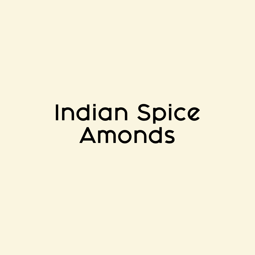 Indian Spice Almonds