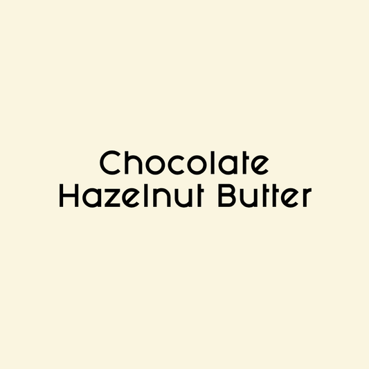 Chocolate Hazelnut Butter